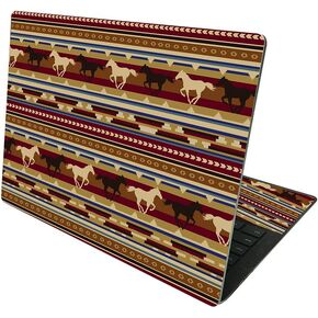 MightySkins Skin Compatible With Microsoft Surface Laptop 4 13.5" - Western Horses | Protective, Durable, and Unique Vinyl Decal wrap cover | Easy To Apply, Remove, and Change Styles | Made in the USA