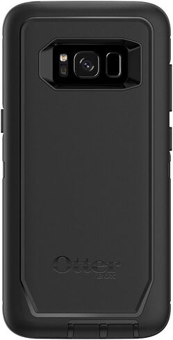 OtterBox Samsung Galaxy S8 (Only, Not The Galaxy S8+) Defender Series Case - Black, Rugged & Durable, with Port Protection, Includes Holster Clip Kickstand in Saudi Arabia