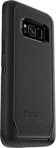 OtterBox Samsung Galaxy S8 (Only, Not The Galaxy S8+) Defender Series Case - Black, Rugged & Durable, with Port Protection, Includes Holster Clip Kickstand in Saudi Arabia