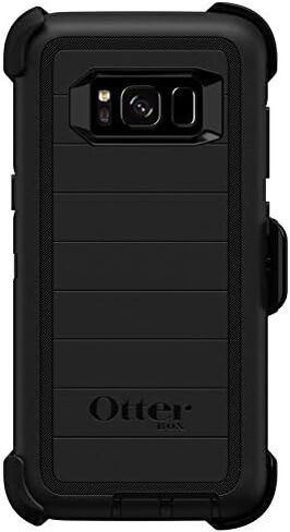 OtterBox Samsung Galaxy S8 (Only, Not The Galaxy S8+) Defender Series Case - Black, Rugged & Durable, with Port Protection, Includes Holster Clip Kickstand in Saudi Arabia