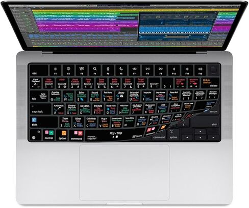 KB يغطي غطاء لوحة المفاتيح لـ LOGICPRO-MBF-ISO-US: ارفع كفاءة Logic Pro باستخدام اختصارات الولايات المتحدة in Kuwait