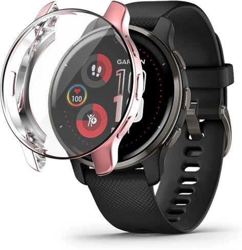 Case Cover Compatible with Garmin Venu 2 Plus Watch Case Screen Protector, All-Around Protective Case Soft TPU Bumper for Garmin Venu 2 Plus Accessories (Multicolor6-Pack) in Saudi Arabia