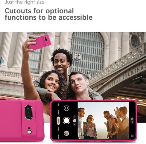 حافظة YATWIN من السيليكون لهاتف Google Pixel 8، غطاء هاتف ناعم الملمس ومقاوم للصدمات لهاتف Google Pixel 8 - أخضر داكن in Saudi Arabia
