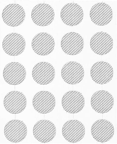 20Pcs/Set Silver 4Sizes Earbuds Filters Earphone Filter Mesh,Filter Mesh Earphone Protective Filters Earphone Accessories, Earbud and in-Ear Headphones and Accessories 4mm in Saudi Arabia