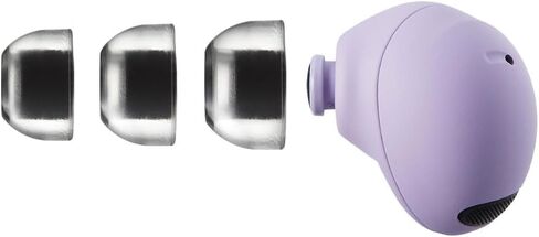 AZLA SednaEarfit Crystal لهاتف Galaxy Buds 2 Pro (أسود دخاني) - نصائح لسماعات الرأس اللاسلكية - نصائح استبدال سماعات الأذن لإلغاء الضوضاء (SS/S/MS) in Kuwait