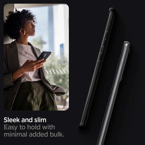 Spigen Liquid Air Armor مصمم لهاتف Samsung Galaxy S20 Ultra Case/Galaxy S20 Ultra 5G Case (2020) - أسود مطفي in Saudi Arabia