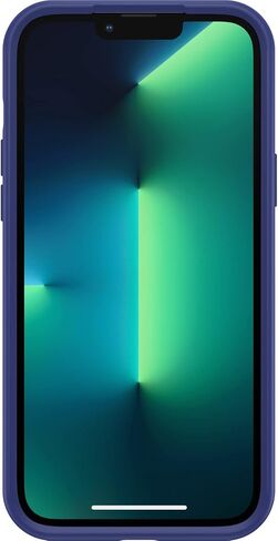 OtterBox Clear case with colorful grip edge for iPhone 13 Pro Max (Only) - BLACK CRYSTAL (Clear/Black) in Saudi Arabia