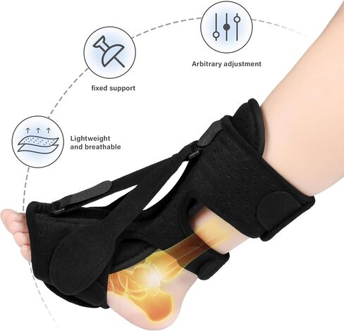 Plantar Fasciitis Night Splint, Plantar Fasciitis Brace for Plantar Fasciitis Relief. Night Splint for Plantar Fasciitis Women Men in Saudi Arabia