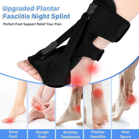 Plantar Fasciitis Night Splint, Plantar Fasciitis Brace for Plantar Fasciitis Relief. Night Splint for Plantar Fasciitis Women Men in Saudi Arabia