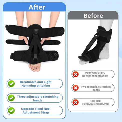 Plantar Fasciitis Night Splint, Plantar Fasciitis Brace for Plantar Fasciitis Relief. Night Splint for Plantar Fasciitis Women Men in Saudi Arabia