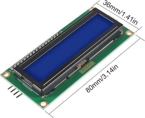 3 حزمة 1602 وحدة عرض LCD IC I2C TWI 16x2 أحرف محول الواجهة التسلسلية وحدة LCD لـ Raspberry Pi DIY Project IoT (شاشة زرقاء) in Kuwait