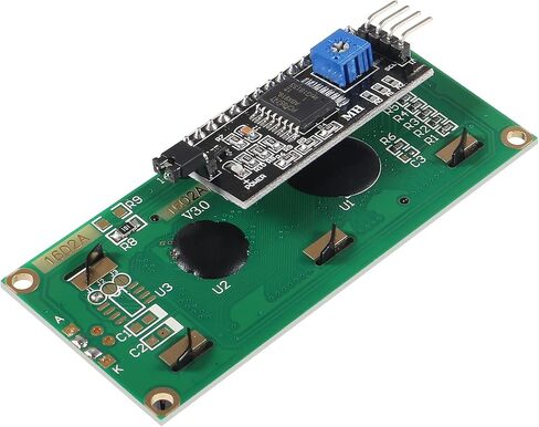 3 حزمة 1602 وحدة عرض LCD IC I2C TWI 16x2 أحرف محول الواجهة التسلسلية وحدة LCD لـ Raspberry Pi DIY Project IoT (شاشة زرقاء) in Kuwait