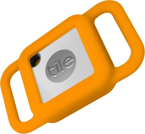 Geiomoo Silicone Case for Tile Mate 2024, Tile Mate 2022, Tile Mate 2020, Cover for Tracker Anti-Scratch, Holder Protect Finder Tag for Dog, Cat, Pets (White) in Saudi Arabia