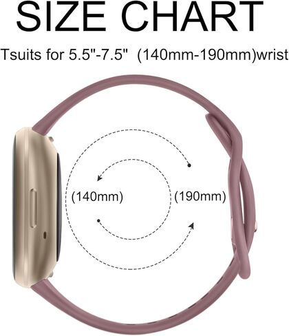 AK Floral Engraved Band Compatible with Fitbit Sense 2 / Sense Bands/Fitbit Versa 4 / Versa 3 Bands Women Men, Soft Sport Replacement Wristbands for Fitbit Sense 2 / Sense/Versa 4 / Versa 3 Smart Watch in Kuwait