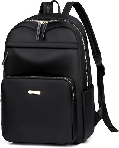 BAG WIZARD Daypack Backpack for Women Basic Travel Backpack Commuter Backpack for College Work Travel, Black in Saudi Arabia