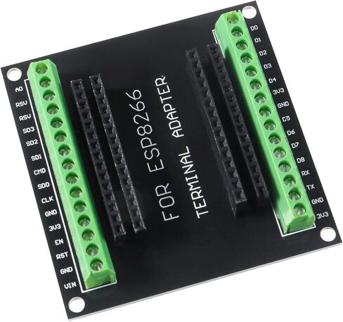 3 حزمة ESP8266 لوحة القطع GPIO 1 إلى 2 لوحة دارات مطبوعة مزدوجة الطبقة لـ ESP8266 ESP-12E للوحة تطوير NodeMCU in Kuwait