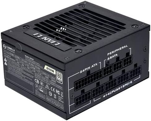 LIAN LI SP 750W 80+ Gold, White Color, Performance SFX Form Factor Power Supply - SP750 White in Saudi Arabia