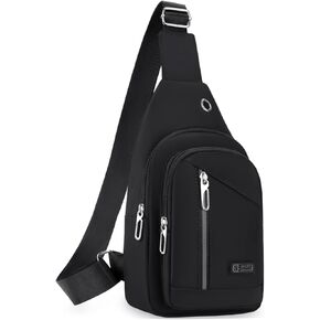 Small Sling Backpack Crossbody Sling Bag, Chest Bag Fanny Pack Cross Body Bag for Travel Hiking Sports