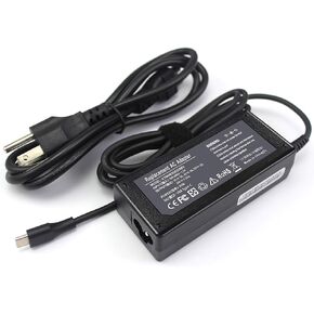 65 واط 45 واط USB-C شاحن الكمبيوتر المحمول محول التيار المتردد لجهاز Chromebook 11 13 14 3100 3400 5190 3380 7486 2 في 1 XPS 12 9250 XPS 13 9350 9360 9365 9370 9380 خط العرض 7370 7280 7480 5480 72 755290