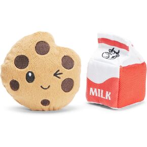 Barkbox Movie Bites Dog Toy Bundle – Squeaky Dog Toys – Plush Dog Toys – Puppy and Pet Toys for Small Dogs