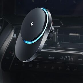 BEHAVE Magnetic Wireless Charger for Toyota Venza 2020-2024,15W Fast Wireless Charging Mount with Toyota Venza Phone Holder,Compatible for MagSafe Case,iPhone 12-15,Android Phones