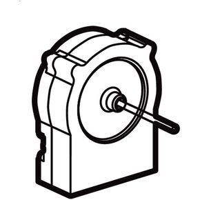 LG EAU63923603 Refrigerator Evaporator Fan Motor Genuine Original Equipment Manufacturer (OEM) Part