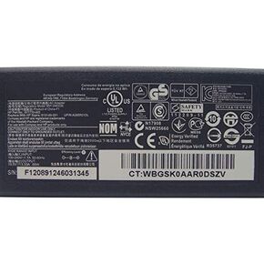 100% Original 19.5V 3.33A 65W 4.8 * 1.7mm PPP009C 67777-002 Laptop Power Supply Compatible for HP Pavilion Sleekbook Envy 4 Envy 6 Series with US Cable