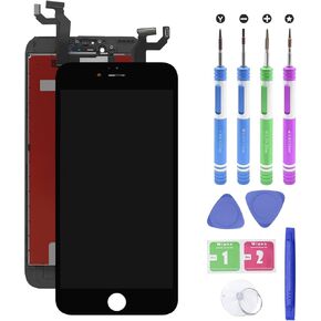 Replacement for iPhone 6 2014 Year (Model A1549 A1586 A1589) White LCD Display Digitizer Panel (Repair) LED Screen Assembly with Repair Tools in Kuwait