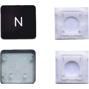 Replacement Individual AP11 Type N Key Cap and Hinge for MacBook Pro Model A1425 A1502 A1398 for MacBook Air Model A1369/A1466 A1370/A1465 Keyboard to Replace The N KeyCap and Hinge