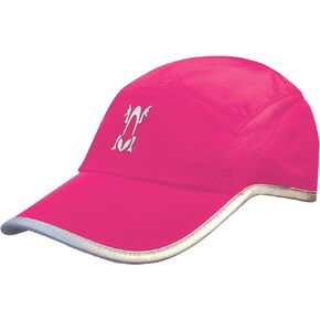 Amphipod 360° Full-Viz Reflective Hat, Running Performance Adjustable Reflective Vented Cap for Men & Women