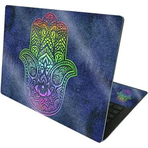 MightySkins Glossy Glitter Skin Compatible with Microsoft Surface Laptop 4 13.5" - Green Stone | Protective, Durable High-Gloss Glitter Finish | Easy to Apply and Change Styles | Made in The USA