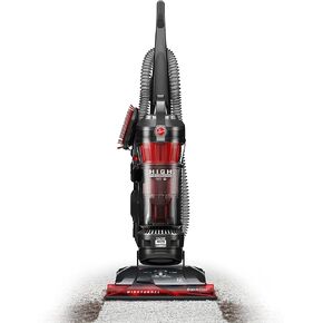 Hoover WindTunnel 3 High Performance Pet Bagless Corded Upright Vacuum Cleaner, UH72630, Red