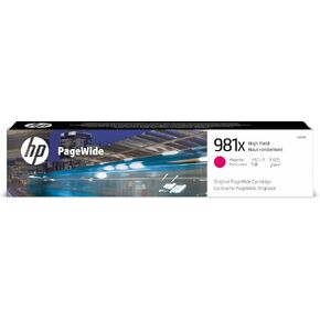 HP 981X | PageWide-Cartridge High Yield | Magenta | L0R10A