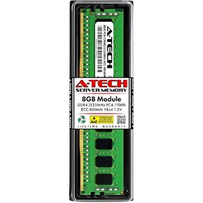 A-Tech 8GB RAM Replacement for Samsung M393A1G40EB1-CPB | DDR4 2133MHz PC4-17000 1Rx4 1.2V ECC RDIMM Registered 288-Pin DIMM Memory Module