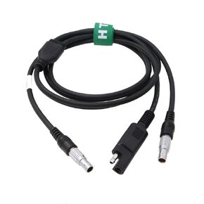 Trimble GPS Radio Cable R7 R8 4800 R10 SPSx51 GNSS Receiver to PDL450 Pacific Crest PDL LPB Rover A00924A 5pin 7pin SAE, with Power