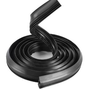 Sunniswi DD62-00043A Dishwasher Front Tub Door Seal Door Gasket (Black) - Compatible With Samsung Dishwashers