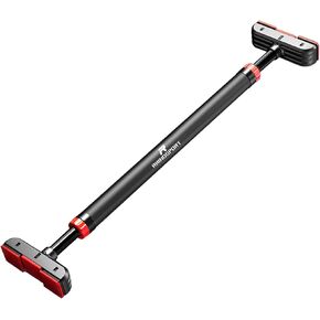 Door Pull Up Bar Doorway Chin Up Bar from 69-92 cm (27.1in-36.2in) Workout Equipment No Screws Black