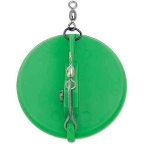 Luhr Jensen 3 Dipsy Diver (Magnum) Kelly Green/White Bottom