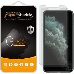 Supershieldz (2 Pack) Anti-Glare (Matte) Screen Protector Designed for iPhone 11 Pro Max and iPhone XS Max (6.5 inch) [Tempered Glass] Anti Fingerprint, Anti Scratch, Bubble Free