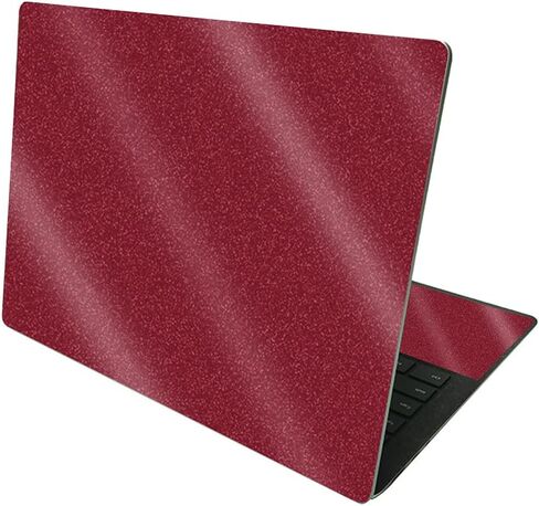 MightySkins Glossy Glitter Skin Compatible with Microsoft Surface Laptop 4 13.5" - Solid Salmon | Protective, Durable High-Gloss Glitter Finish | Easy to Apply and Change Styles | Made in The USA in Saudi Arabia