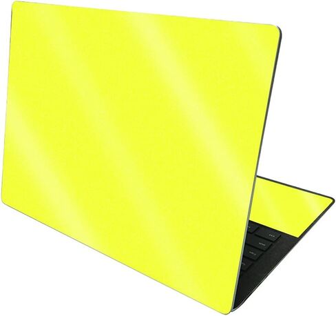 MightySkins Glossy Glitter Skin Compatible with Microsoft Surface Laptop 4 13.5" - Solid Salmon | Protective, Durable High-Gloss Glitter Finish | Easy to Apply and Change Styles | Made in The USA in Saudi Arabia