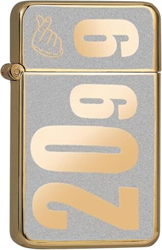 2 pack Torch Lighter Mini Butane Lighters Single Jet Flame Lighter Windproof Refillable Butane Gas Lighter for Candle Camping Fireplace Party BBQ Grill (without Butane Gas) (2, Gold) in Kuwait