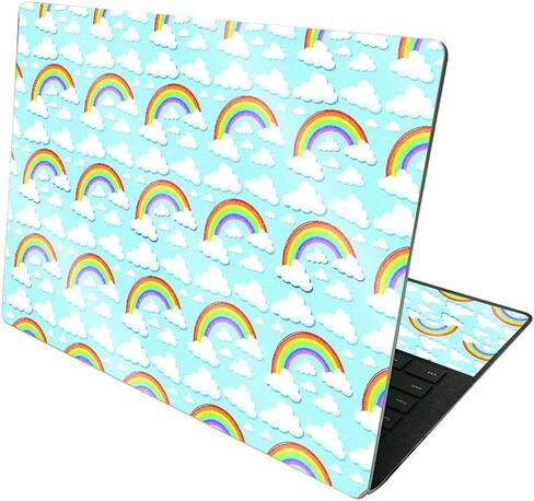 MightySkins Glossy Glitter Skin Compatible with Microsoft Surface Laptop 4 13.5" - Unicorn Magic | Protective, Durable High-Gloss Glitter Finish | Easy to Apply and Change Styles | Made in The USA in Saudi Arabia