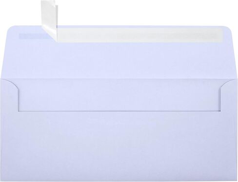 LUXPaper #10 مظاريف الأعمال | قشر واضغط | 4 1/8 بوصة × 9 1/2 بوصة | كاندي بينك | 80 رطل. نص | 50 الكمية in Kuwait