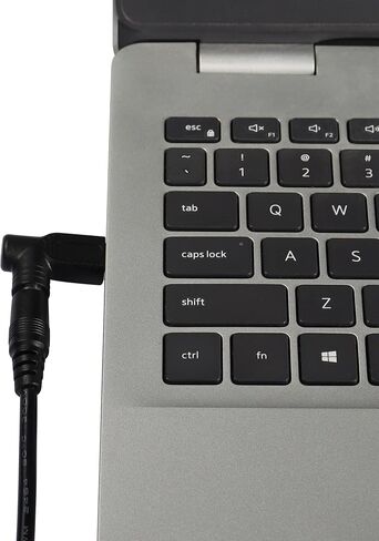 CERRXIAN 90 Degree 240W DC 5.5mm x 2.5mm to Square Tip Power Supply Converter Charger Adapter for Ideapad Yoga 11, 11s, 13, 2 Pro, Flex 14,15(2-Pack) in Saudi Arabia
