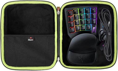 Mchoi Shockproof Carrying Case Fits for Razer Tartarus Pro V2 Gaming Keypad, Hard Protective EVA Case with Mesh Pocket for USB Cable and Accessories, Case Only in Saudi Arabia