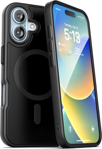 ENCASED Wallet Case Set for iPhone 16 Pro with Removable Card Holder (iPhone 16 Pro) Black in Saudi Arabia