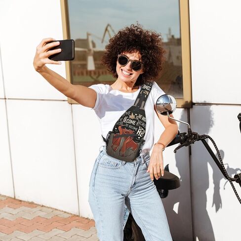 African Sling Backpack Crossbody Sling Bag, Chest Bag for Women, African American Women Backpack, African American Sling Bags, Afro Woman Travel Sport Cycling Daypack in Saudi Arabia