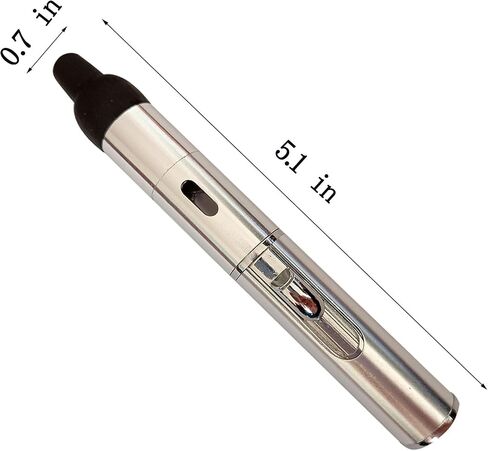 Butane Lighters,Torch Lighters Butane Fuel Refillable Single Flame Adjustable Pen Torch Lighter,Golden(Gas Not Included) in Kuwait