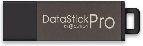 محرك فلاش Centon Electronics DataStick Pro USB 2.0، محرك فلاش USB سعة 4 جيجابايت، رمادي in Kuwait